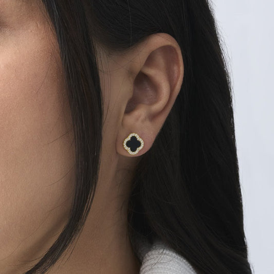 Black Gold Clover Sparkle - Leia Store