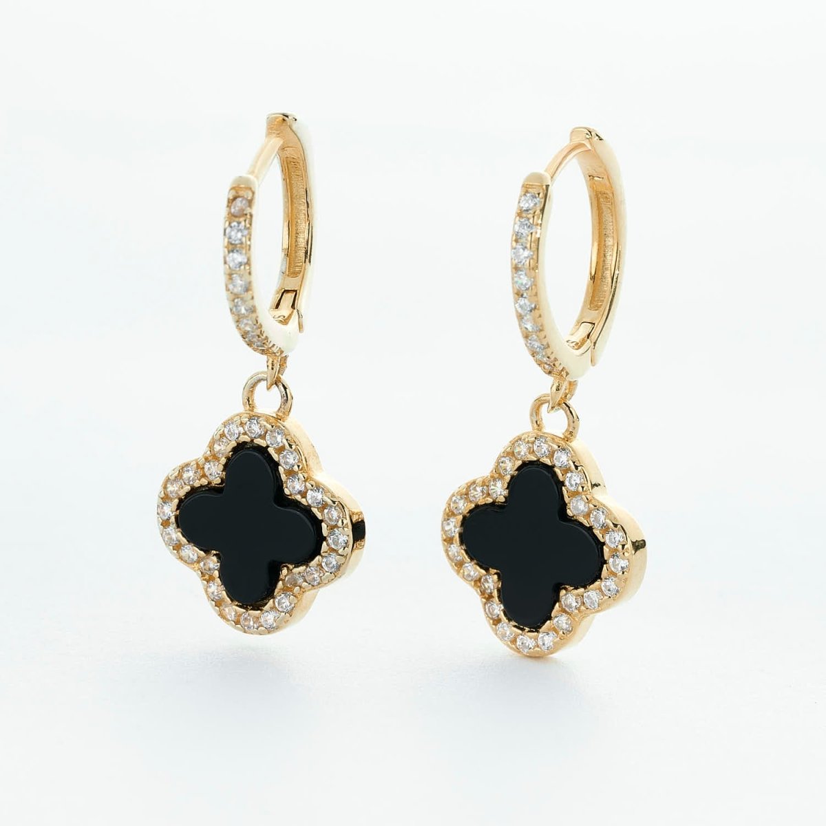 Black Gold Clover Sparkly - Leia Store