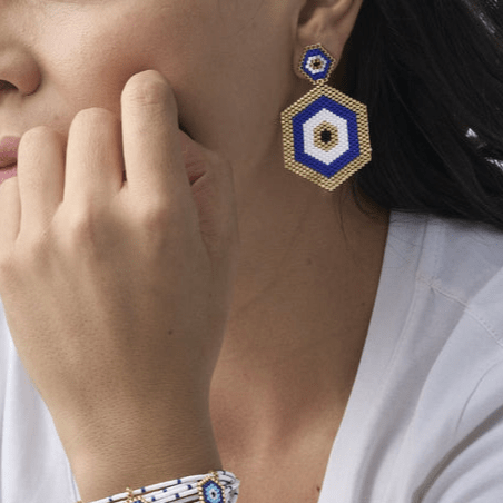 Blue & Gold HexaEye - Leia Store