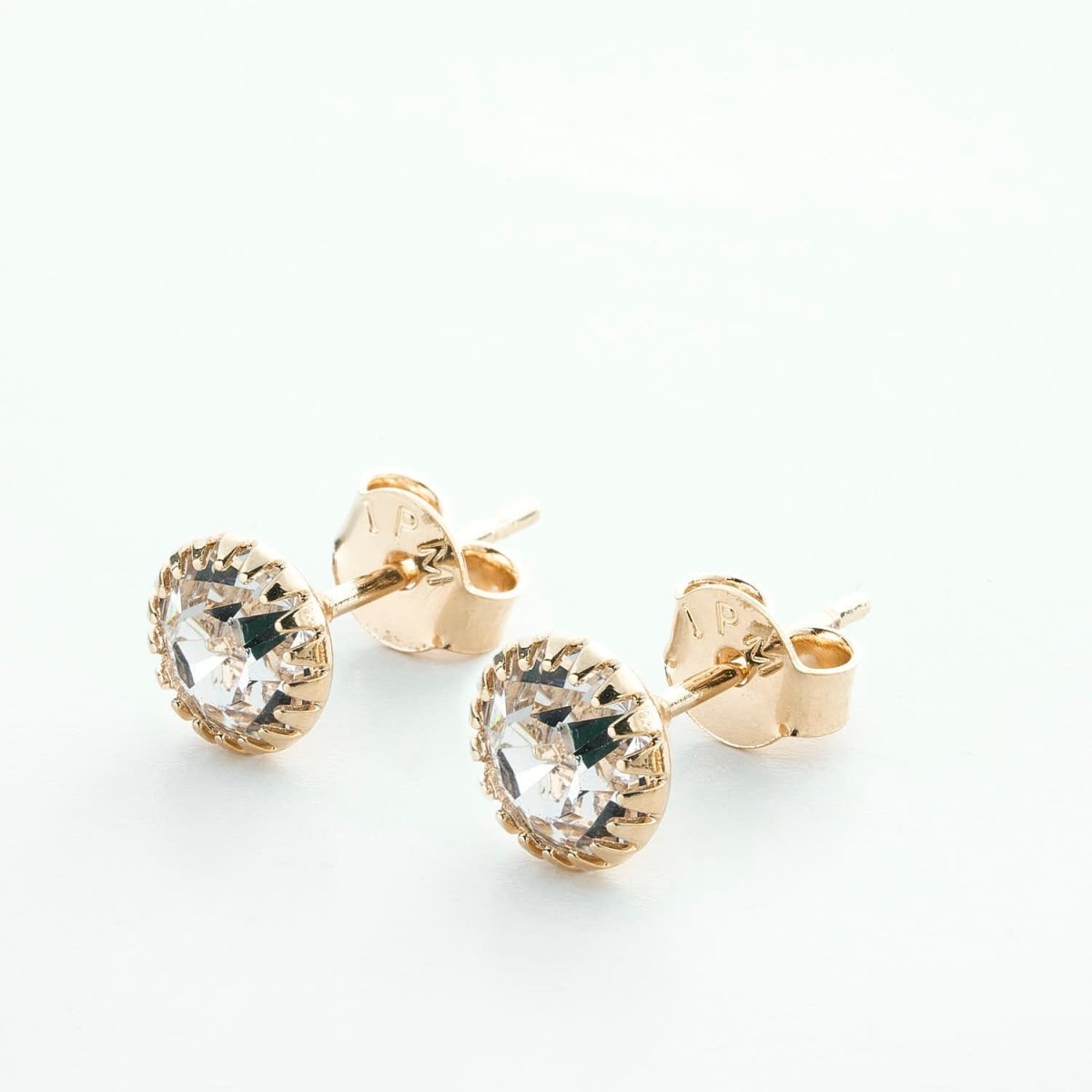 Crystal Crown Stud - Leia Store