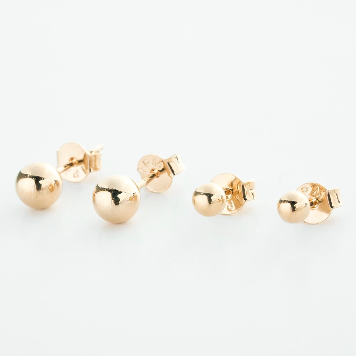 Golden Ball Stud Set - Leia Store