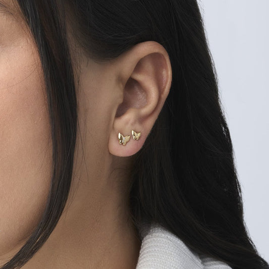 Golden Butterfly Stud Set - Leia Store