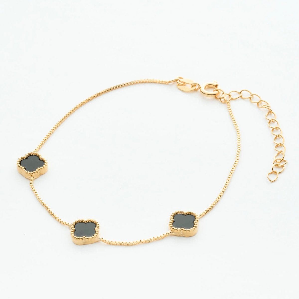 Golden Triple Clover - Leia Store