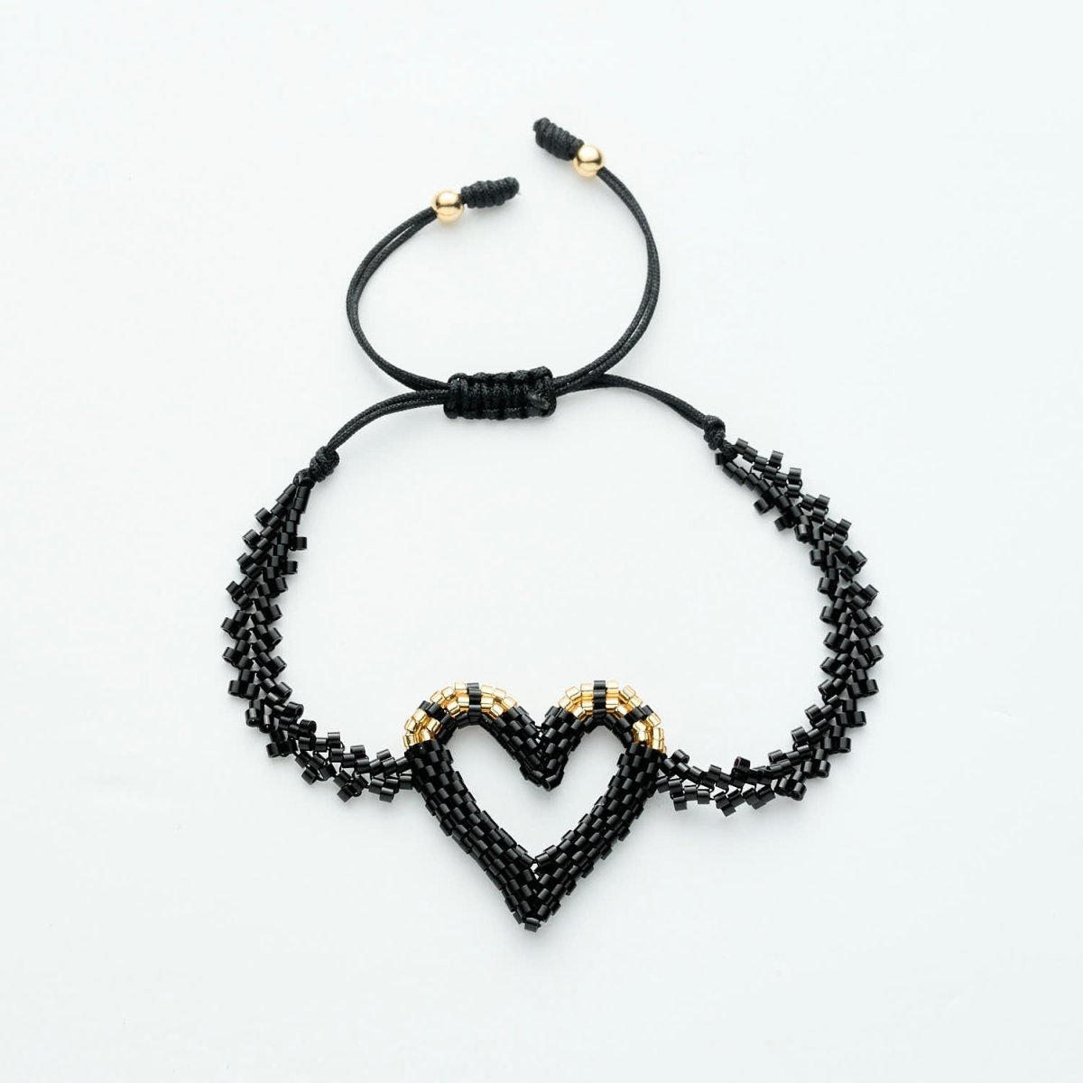 Heart Silhouette - Black & Gold - Leia Store
