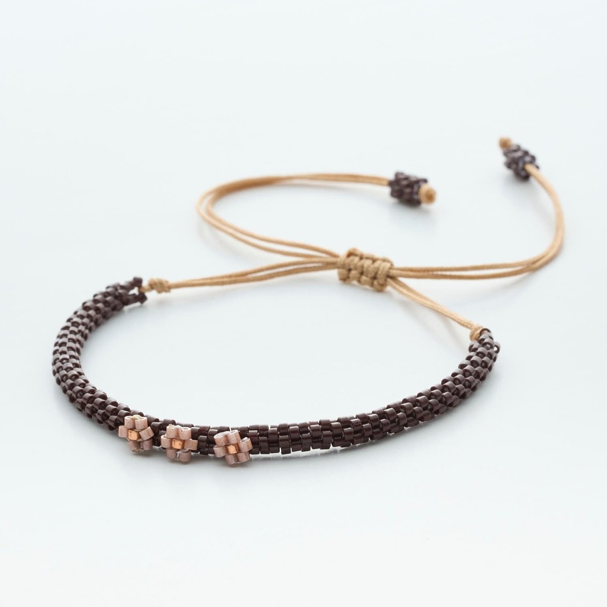 Mocca Tripe Blossom Tube - Leia Store