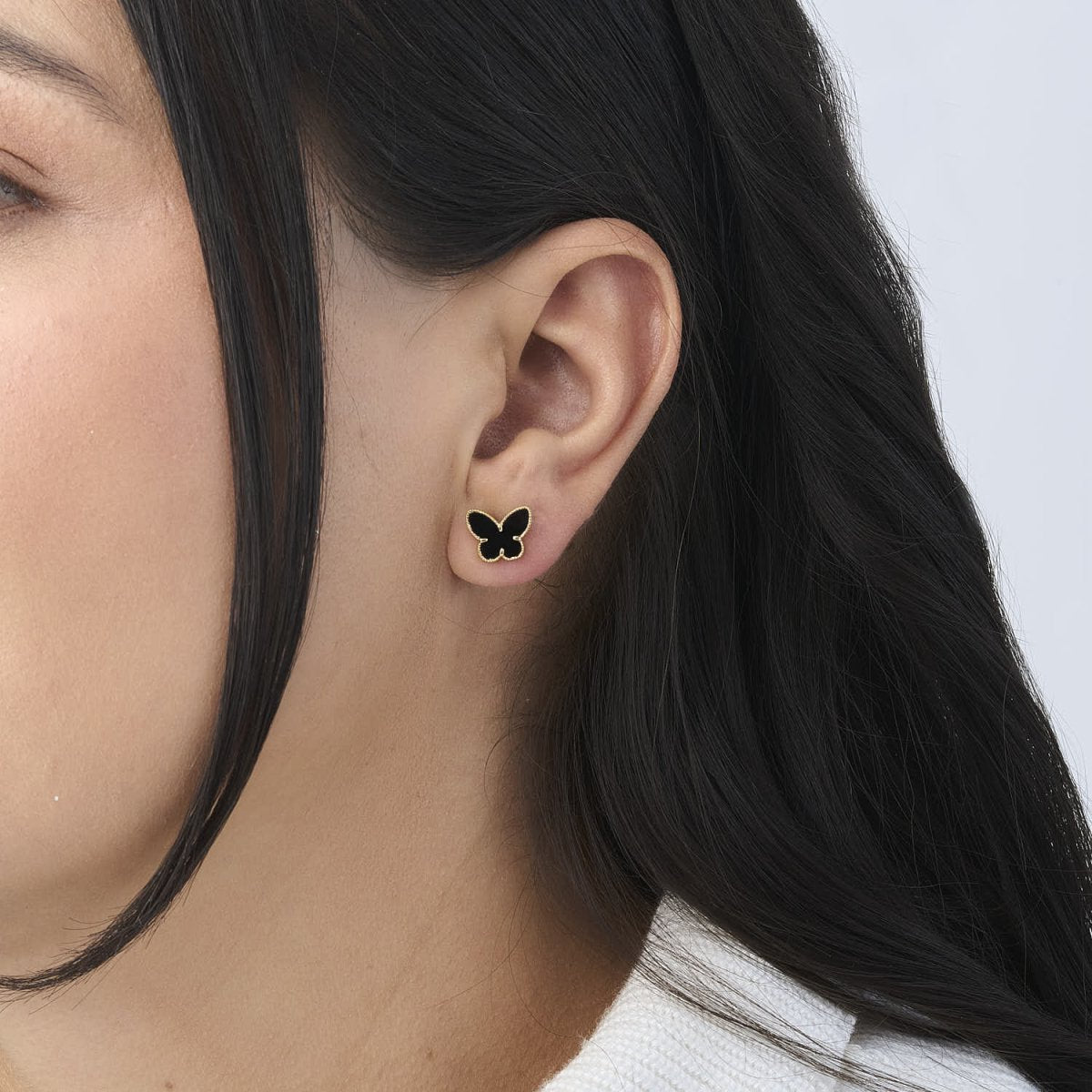 Moonlight Butterfly Stud - Leia Store
