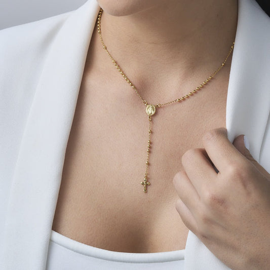 Rosary Beads Necklace - Leia Store