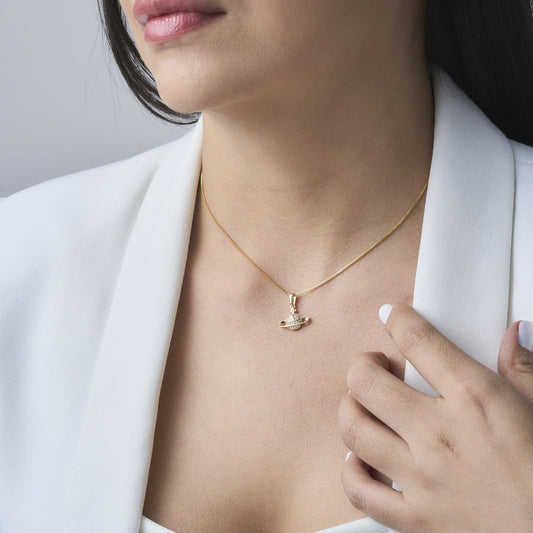 Saturn Sparkle Pendant - Leia Store