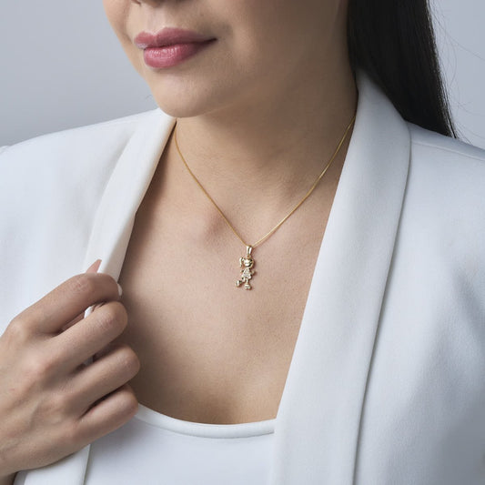 Skater Girl Pendant - Leia Store