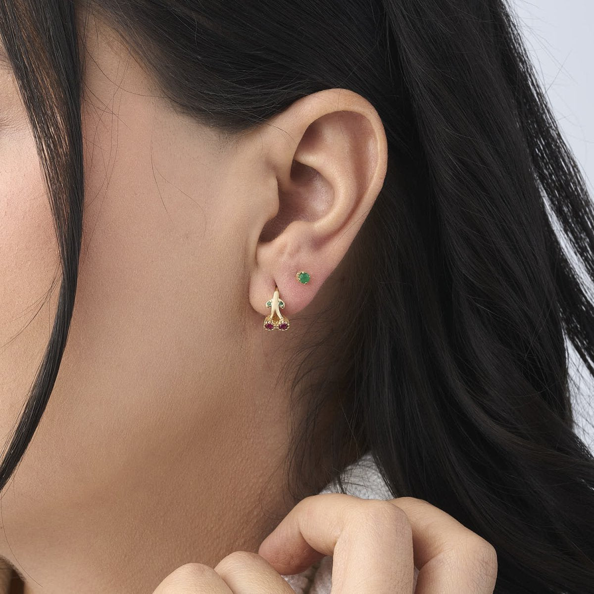 Cherry Set With Green Spark - Leia Store